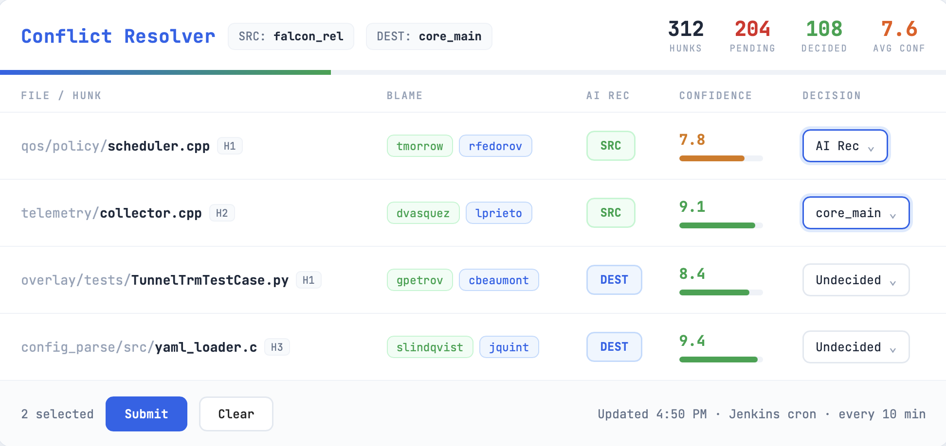 conflict-resolver screenshot